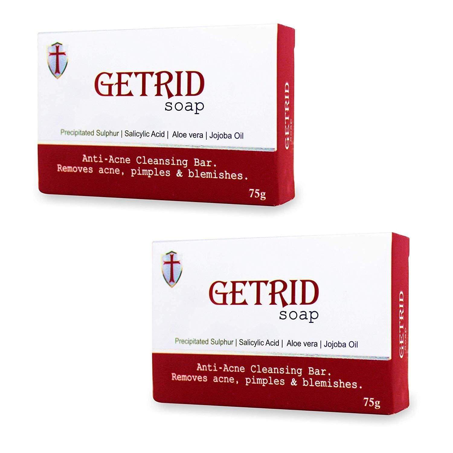 shoprythmindia Acne,Hygiene (hand sanitizer) Pack of 2 Getrid Anti-bacterial Soap, Kills Bacteria & Germs